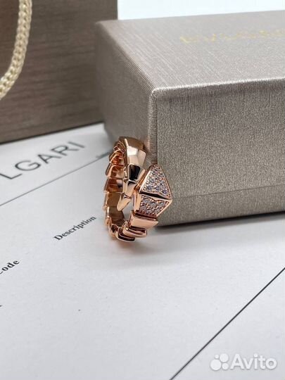 Bvlgari кольцо