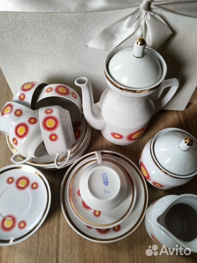 Сервиз СССР. Рижский фарфор