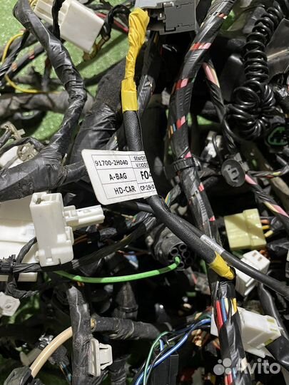 Проводка салона Hyundai Elantra 4 HD