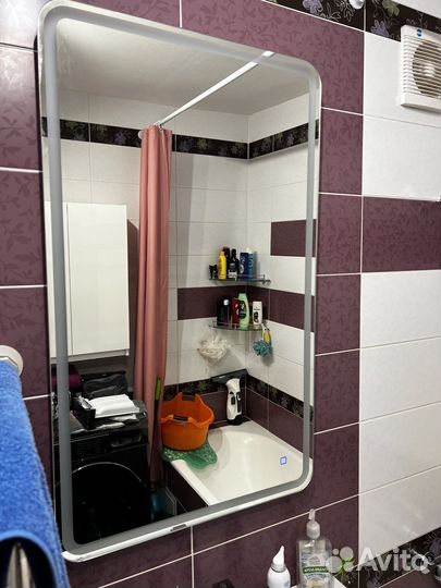 Зеркало с подсветкой для ванной BelBagno