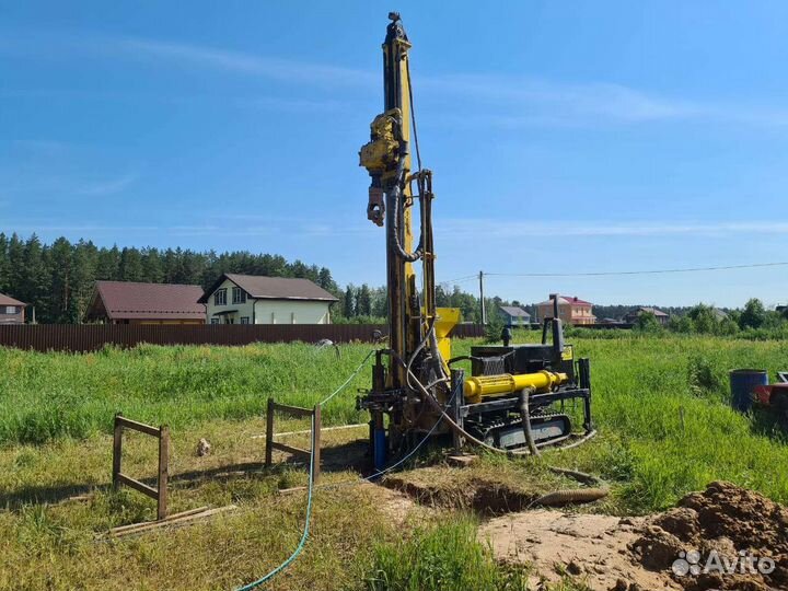 Бурение скважин на воду малогабаритной установкой