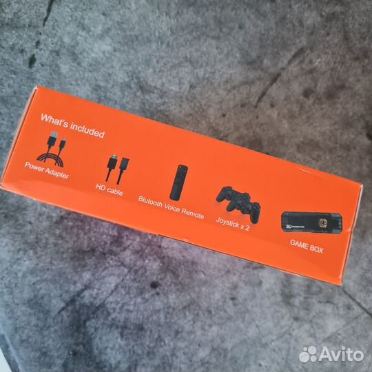 Игровая консоль 2в1 game BOX+Android TV