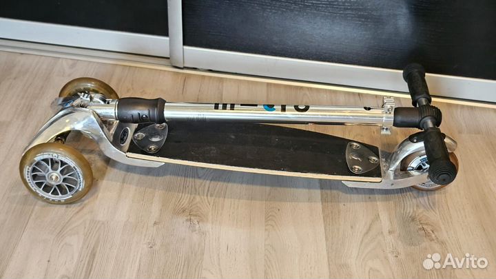 Самокат 3х колесный Micro Kickboard Original Alu