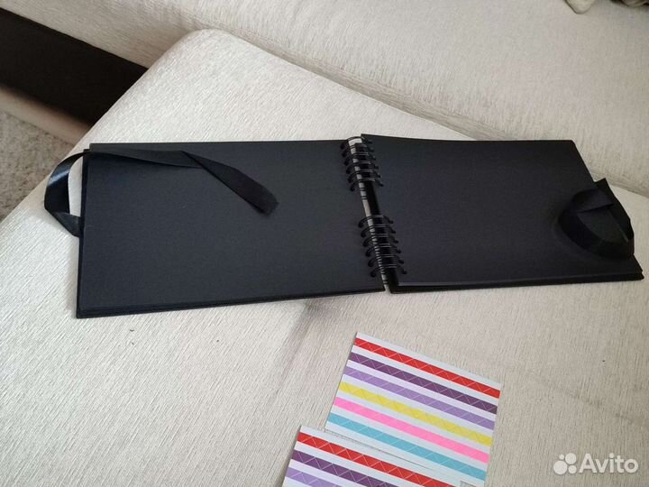 Фотоальбом чёрный, 40 листов