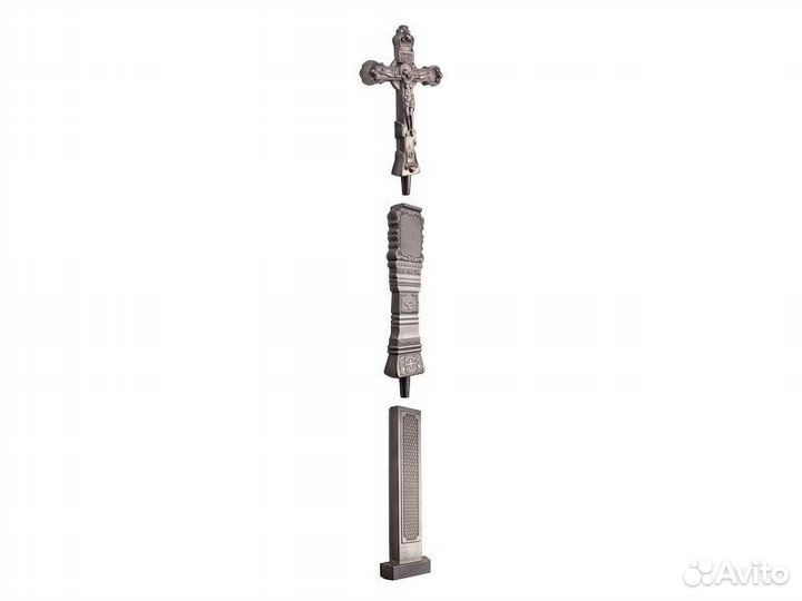 Могильный крест с подставкой