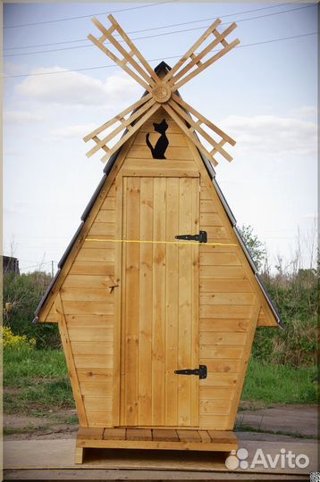 Уличный туалет с установкой JWL456