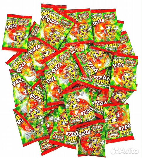 Мармелад жевательный Биг Пицца 36 штук