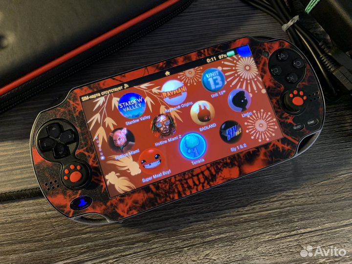 Sony PS Vita 128gb 100+ топовых игр (комплектом)