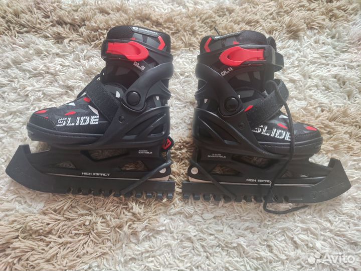 Коньки детские, раздвижные