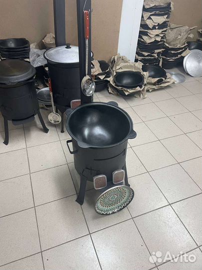 Казан чугунный 12 литров