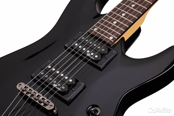 Электрогитара Schecter SGR C-1 BLK, цвет черный