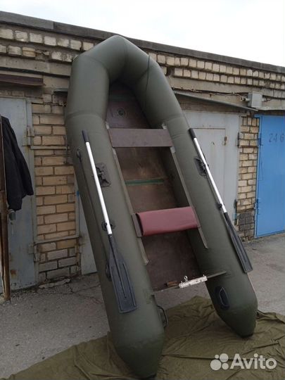 Лодка пвх Вельбот Вуд2М 280 см