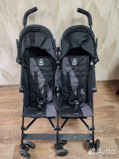 Коляска трость для двойни