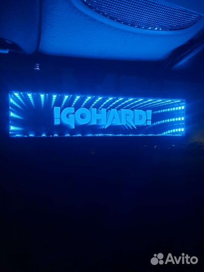 Зеркало заднего вида с подсветкой