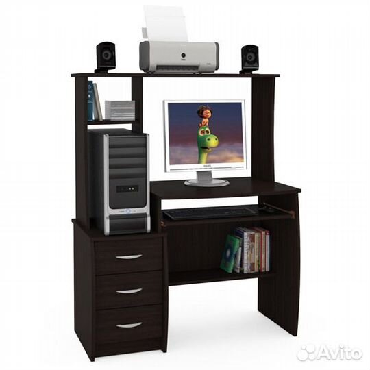 Компьютерный стол Комфорт 5 ск венге магия