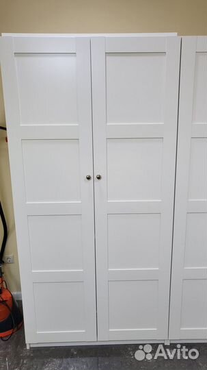 Гардероб угловой IKEA Pax + двери grimo Оригинал