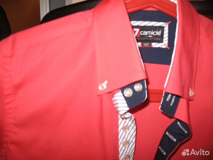 Новая рубашка 7сamice р. S для подростка