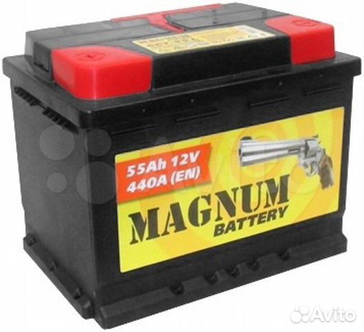 Аккумулятор Magnum 55(обратной полярности) б/у