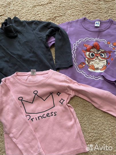 Пакет вещей на девочку 104-110