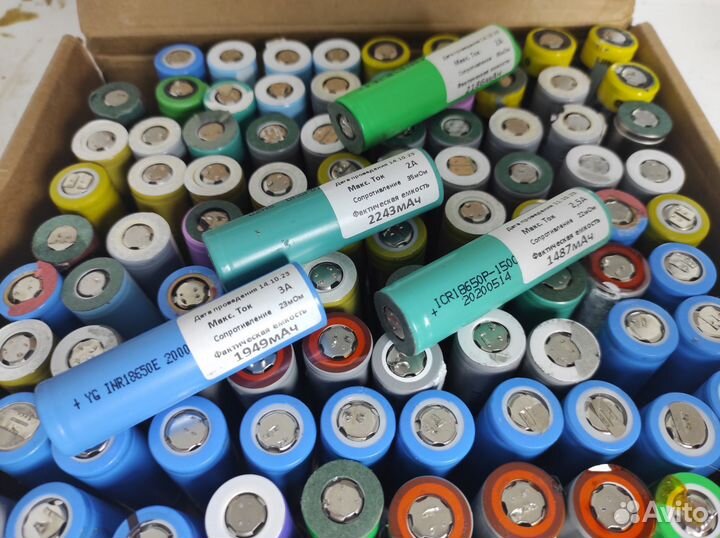 Аккумуляторы Li-ion 18650