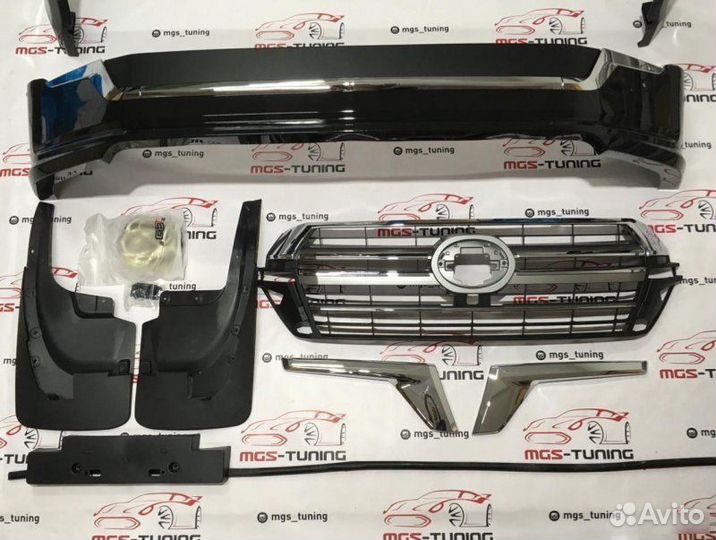 Обвес Executive Lounge на Land Cruiser 200 черный