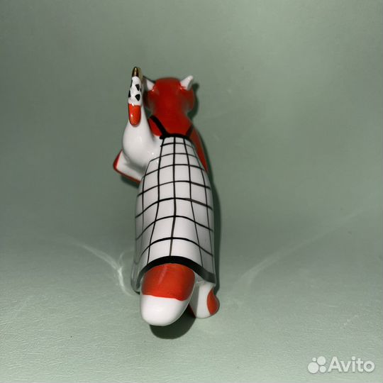 Статуэтка «Лиса и петух»