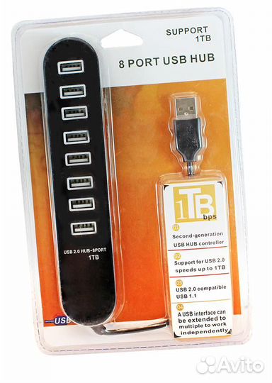 USB хаб на 8 портов