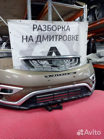 Передний бампер geely atlas NL 3 2016-2021