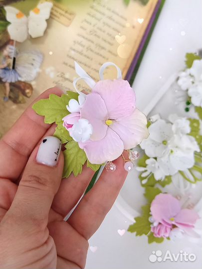 Заколки ручной работы