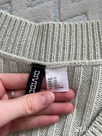 Жилетка вязаная h&m