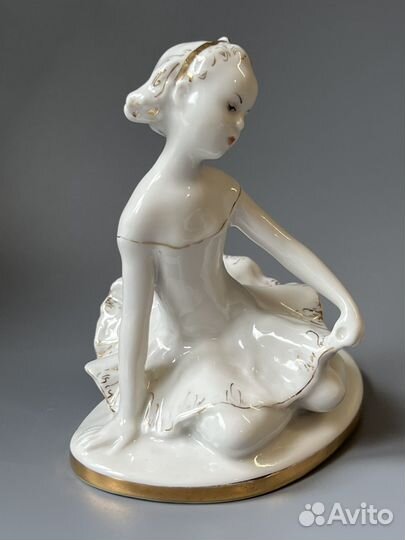 Статуэтка винтажная Юная балерина лфз