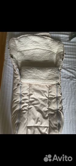 Конверт зимний овчина в коляску