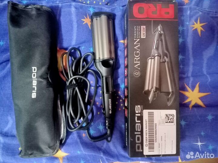 Электрощипцы для завивки волос Polaris
