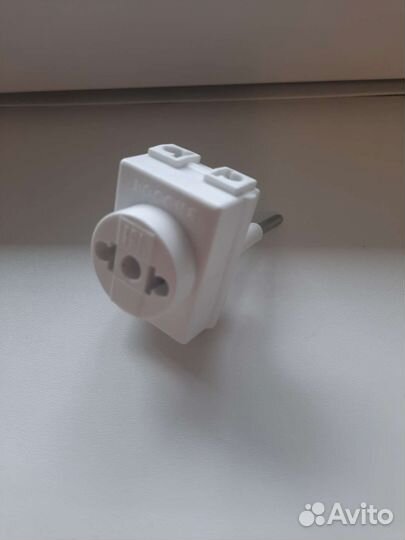 Адаптер переходник с китайской розетки на евро