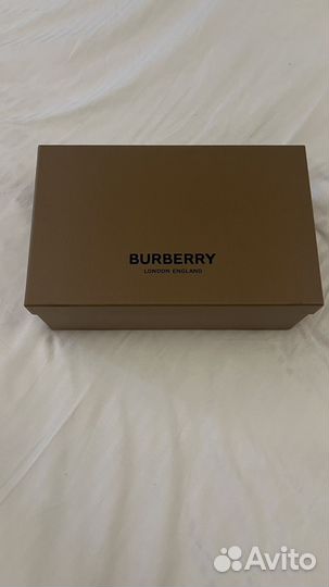 Кроссовки burberry