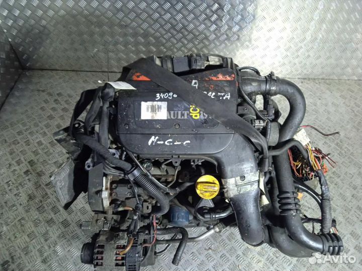 Двигатель Renault Megane 1.9D F9Q732