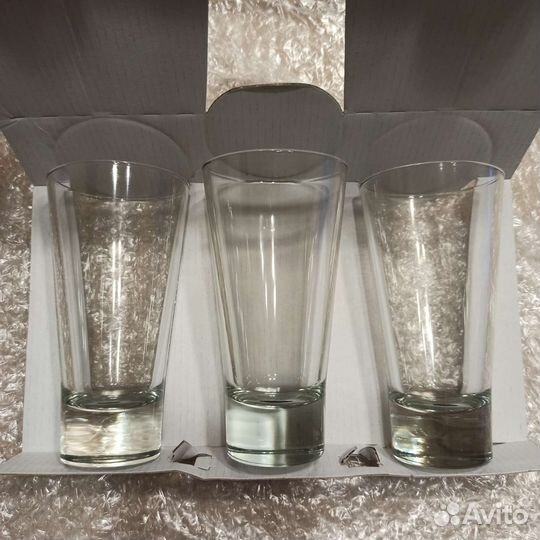 Набор из 3 стаканов новый