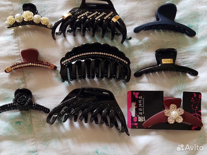 Заколка для волос краб