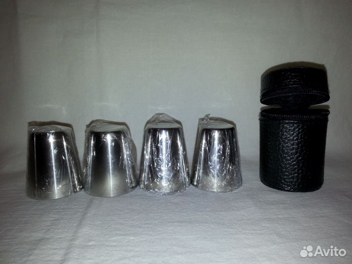 Фляжка подарочная и стопки