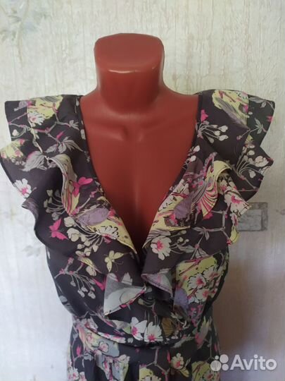 Платье из вискозы 52 размер Monsoon