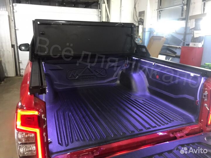 Крышка кузова на mitsubishi l200 четырёхсекционная