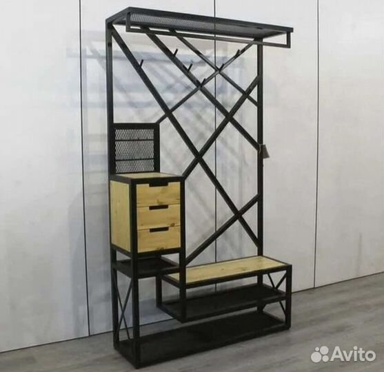 Мебель лофт, ветрины, стеллажи