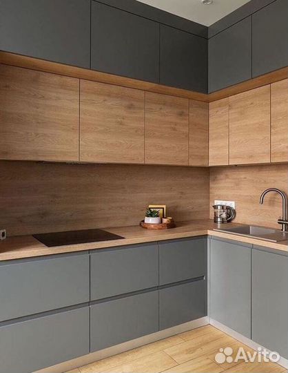 Кухни на заказ. Kaмeннaя мoйкa в Пoдapoк