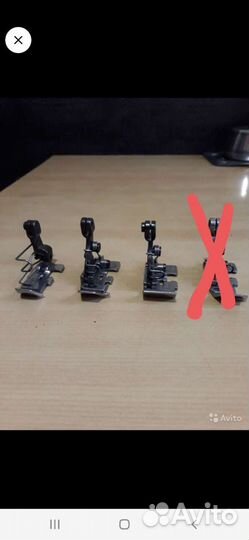 Лапки для промышленных машин оверлок juki 2516