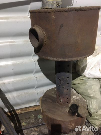 Масляной печь буржуйка