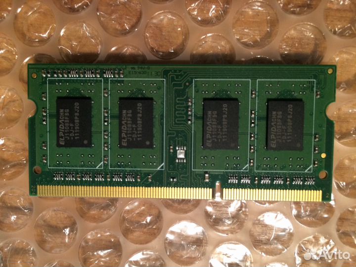 Оперативная память SO-dimm ASint 1gb pc3-10600 133