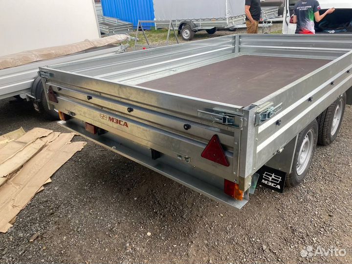 Двухосный прицеп мзса 817738 кат.В. Арива. Фаркопы