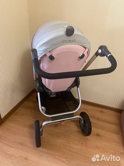 Коляска stokke scoot +коляска трость в подарок