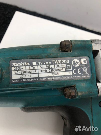 Гайковерт Makita TW0200 К40