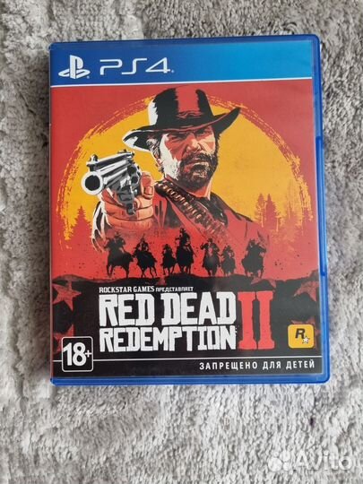 Red Dead redemption 2 ps4 диск